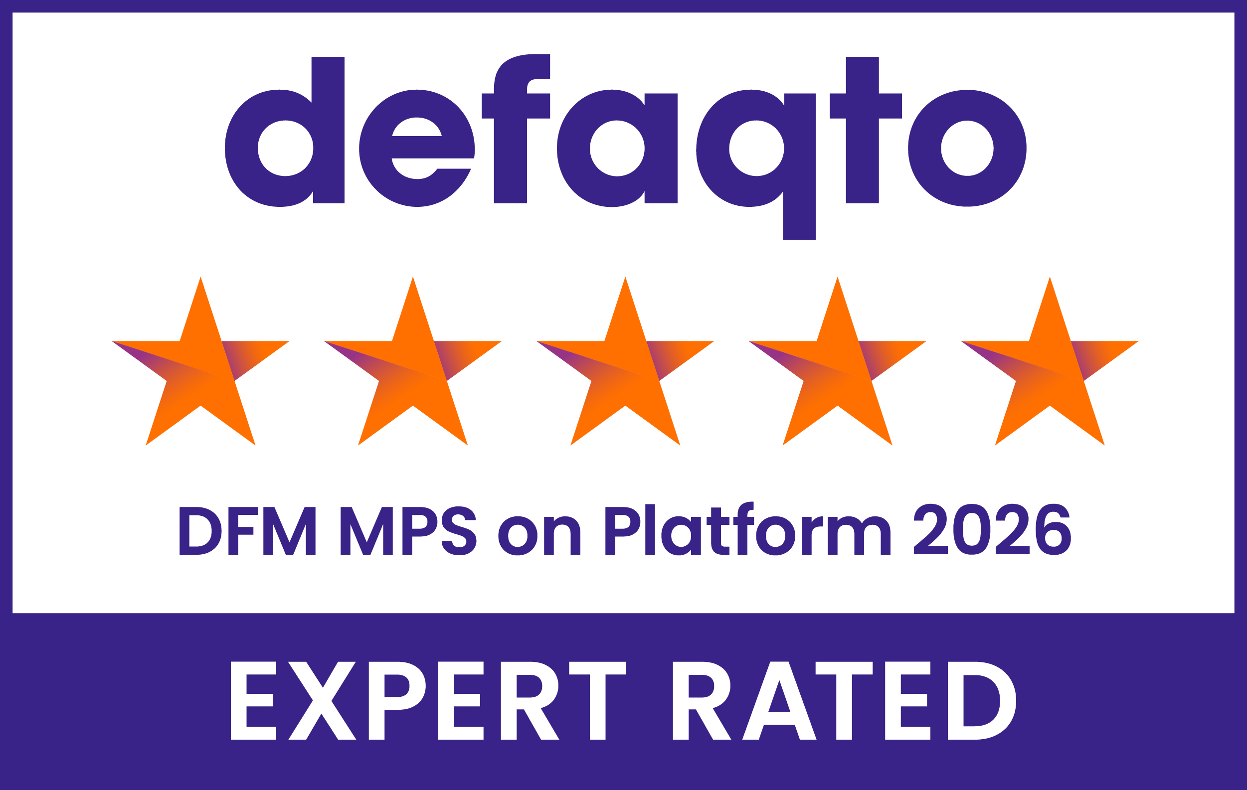 DFM MPS On Platform Rating Category And Year 5 Colour RGB